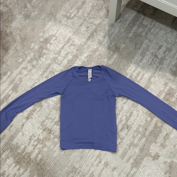 lululemon athletica Tops - lululemon athletica Long Sleeve Top in Blue